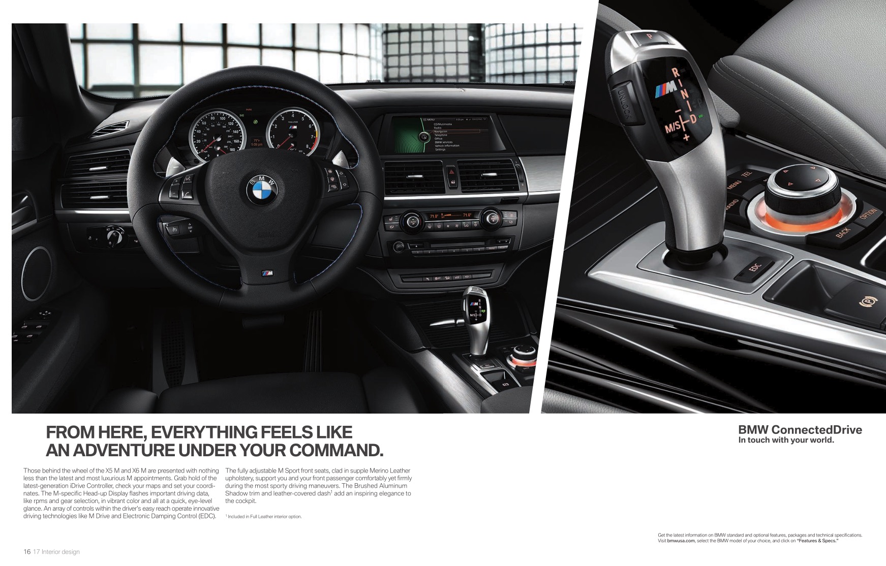 2013 BMW X5M Brochure Page 1